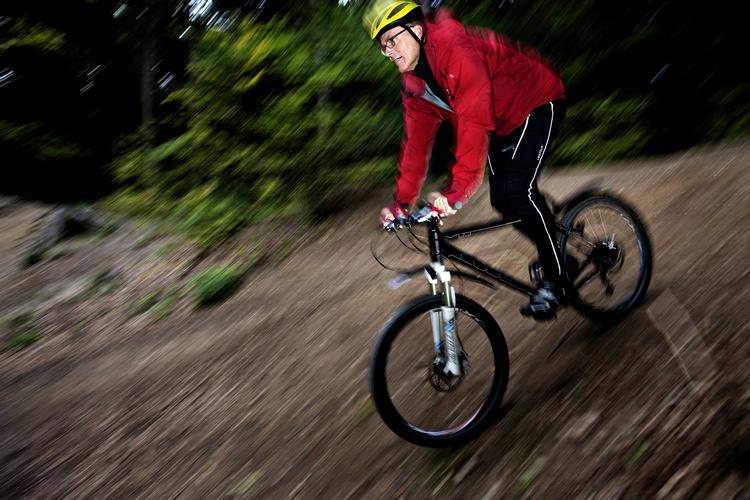 FLINKHED. Kampagne skal få mountainbikere til at opføre sig pænt. Selv om problemet er til at overskue. 