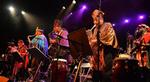 Veteraner. Sun Ra Arkestra består blandt andet af musikere, der har spillet med Sun Ra i et halvt århundrede. På onsdag kan de opleves i Jazzhouse. 