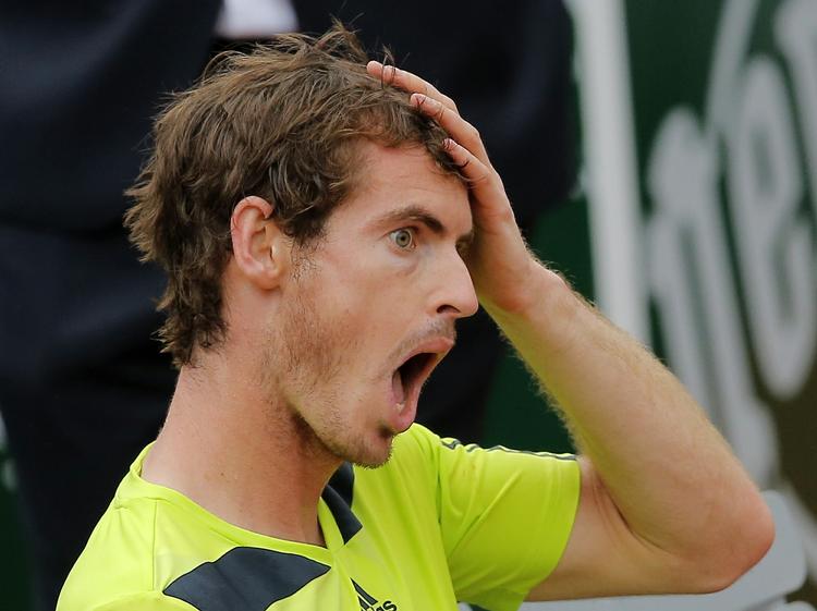 VIDERE. Fem sæt fordelt over to dage måtte Andy Murray igennem. 