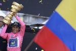 vinderen. Nairo Quintana sikrede colombiansk sejr i Giro d'Italia. 