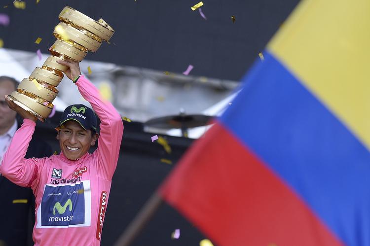 vinderen. Nairo Quintana sikrede colombiansk sejr i Giro d'Italia. 