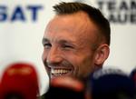 Fighter. Mikkel Kessler på pressemødet, hvor han offentliggjorde sit comeback. Nu mangler han bare den rette kamp. 