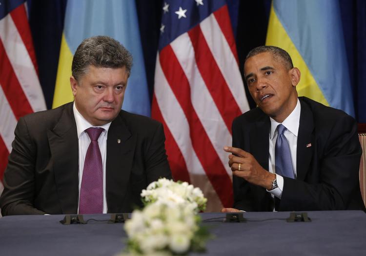 møde. Den amerikanske præsident Barack Obama og Ukraines kommende præsident Petro Porosjenko mødtes i dag for første gang i Polen. Obama er på rundrejse i Europa i disse dage. 