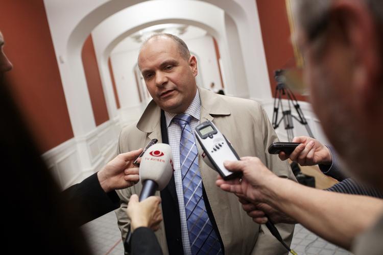 FORMAND? Kristian Jensen har i længere tid været nævnt som formandskandidat i Venstre på grund af sin næstformandspost. I dag er også Søren Gade kommet i spil. (Arkivfoto) 