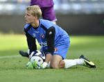 FØRSTEMÅLMAND. I den forgangne sæson var Jonas Lössl på mål for FC Midtjylland i alle 33 kampe, og blev kun i anden halvleh mod Brøndby afløst af Jakob Hougaard på grund af en skade. 