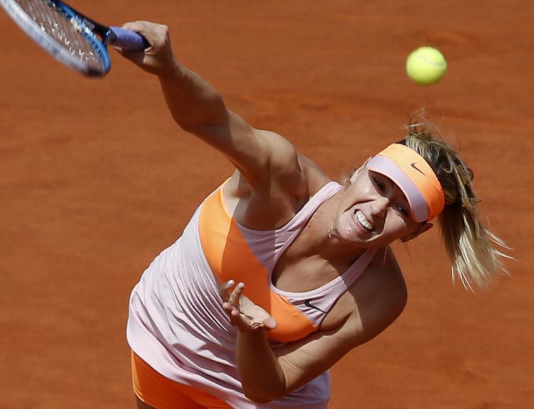 Konstant. Maria Sharapova er igen i finalen på det røde grus ved French Open. 