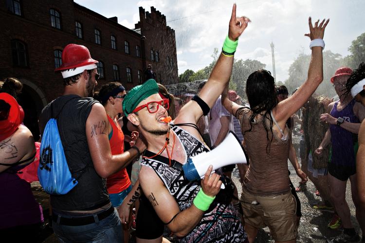 Besluttet. Fremover er der  to gadefester i programmet for Distortion. (arkivfoto) 