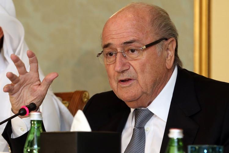 Kæmper. 78-årige Sepp Blatter giver ikke op. 