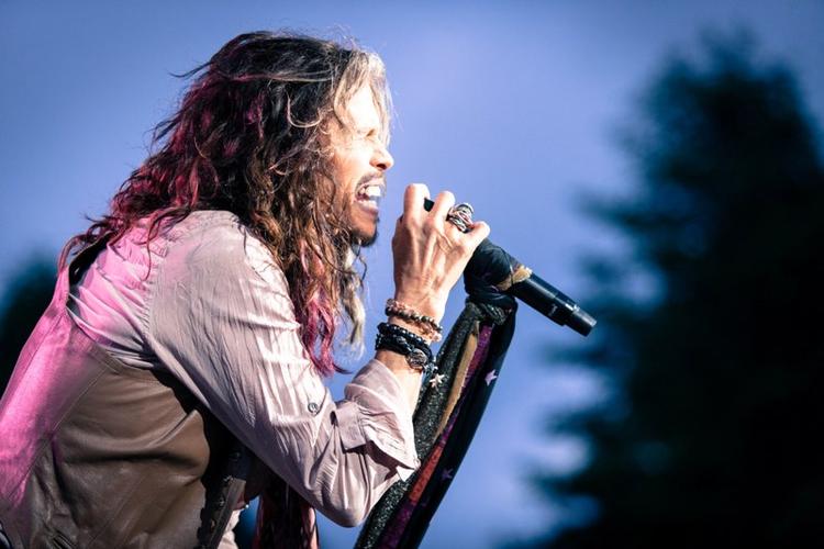 Frontfigur. Steven Tyler klarede det høje register fint - også forbi tåreperseren 'I Don’t Wanna Miss A Thing'. 