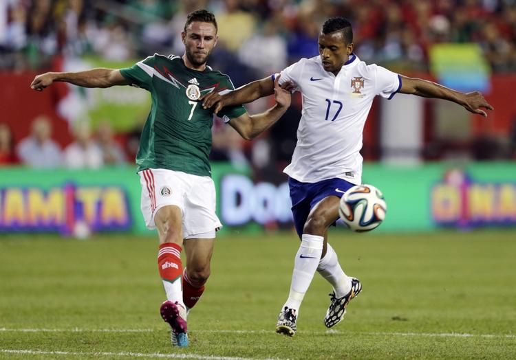 test. Portugal vadede i chancer, før Mexico overtog alt spil sidst i testkampen i USA forud for VM. 