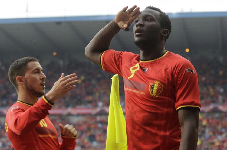 udlejet. Romelu Lukaku kan blive en af VM's store målscorere for Belgien. 