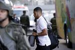 Ankommet. De engelske spilleres fly landede i Rio i formiddags. 