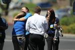 APTOPIX Police Shot Las Vegas
