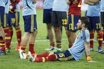 NEDERLAG. For mindre end et år siden brændte Sergio Ramos et straffespark, da Spanien tabte finalen i Confederations Cup til Brasilien. 
