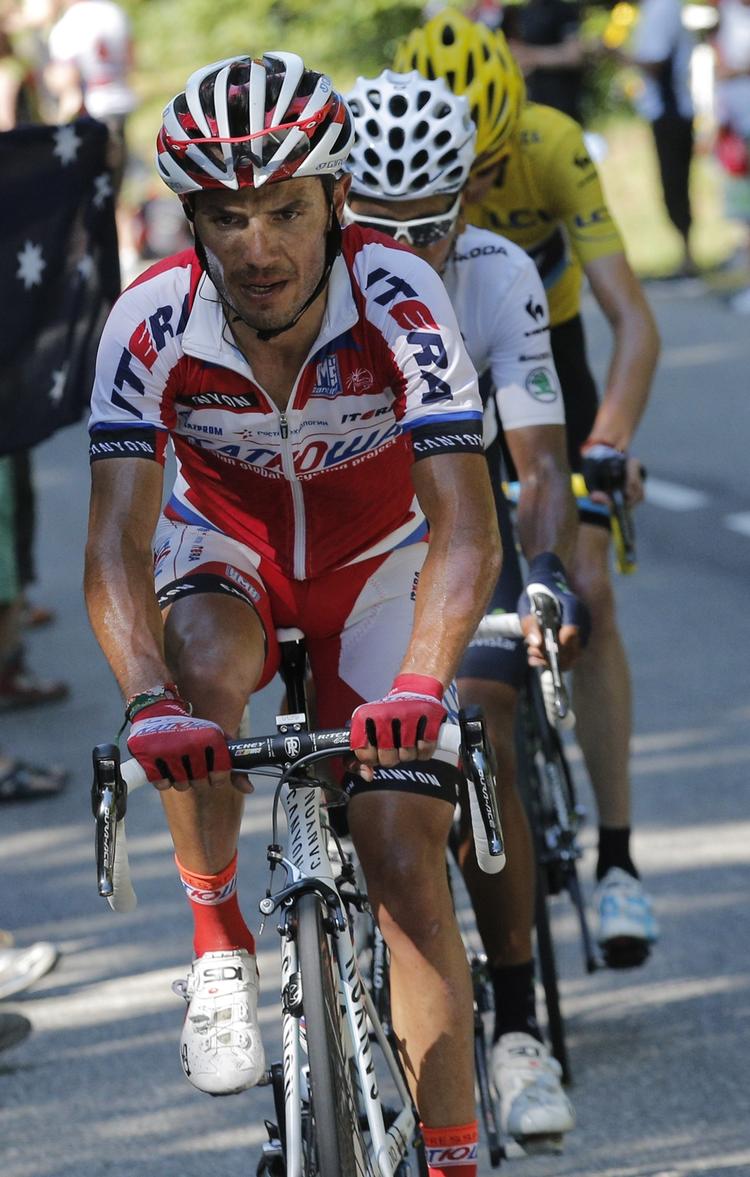 Joker. Joaquim Rodriguez (forrest) bliver en ubekendt faktor i Tour de France. 