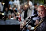 Mytedræber. Selvfølgelig er det noget sludder, at det var den VK-regerings uansvarlige politik, der førte til krisen, løde det fra Preben Wilhjelm på Folkemødet. 