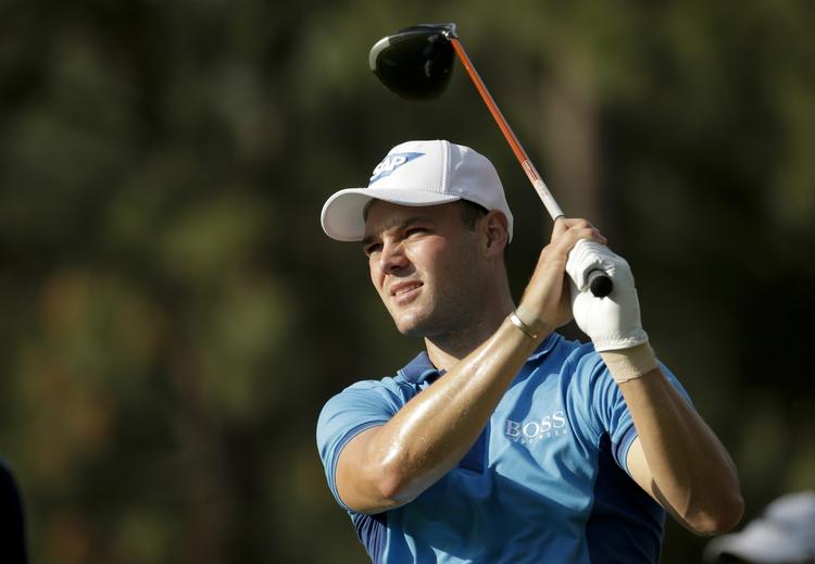 Godkendt. Martin Kaymer spillede en solid omgang golf og fører US Open efter førstedagen. 