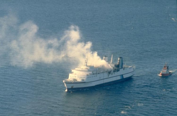 Dødsbrand. 159 normænd og danskere mistede livet i branden på Scandinavian Star i 1990, som fortsat er omgærde af mystik. 