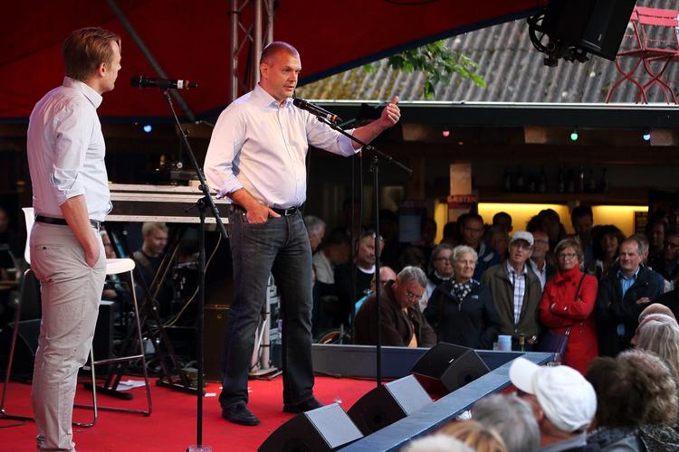DEbat. Bjarne Corydon gik til den, da han fik muligheden for at lange ud efter Politiken. 