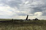 NEDSKYDNING. Et ukrainsk militærfly blev i nat skudt ned. Alle omkom. 
