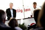 Debat. 3F's forbundsformand Per Christensen havde i dag på Folkemødet på Bornholm inviteret Dansk Folkepartis formand, Kristian Thulesen Dahl, til debat i 3F-telt. 