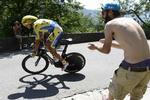 Kreuziger. Tjekken var 33 sekunder efter dagens vinder. 