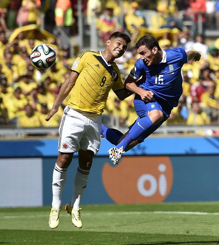 Perfekt. Teo (tv) og Colombia fik en fremragende start på VM. 