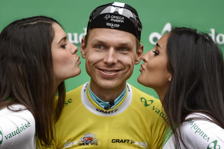Smil. Tony Martin fører i Schweiz. 