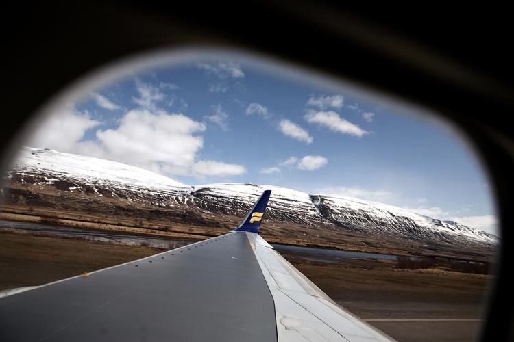 Vue. En del Icelandair-rejsende får ikke denne dsigt at se i dag. Selskabets flymekanikere strejker, og langt størstedelen af afgange er aflyst. 