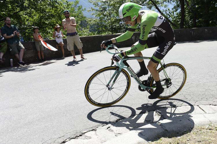 OPSAGT. Bauke Mollema og resten af rytterne på Team Belkin skal forberede sig på at køre under nyt holdnavn til næste år. 