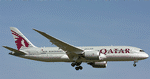 Rute. Qatar Airways flyver dagligt fra København til Doha med en Dreamliner. 