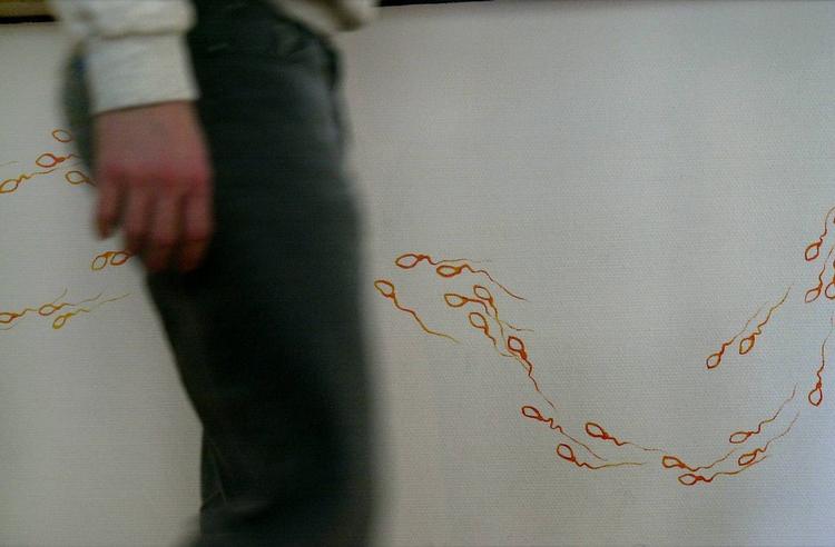 sædtjek. Forskere vil sidde parat ved mikroskoper for at se nærmere på de sædprøver, der kommer ind. 