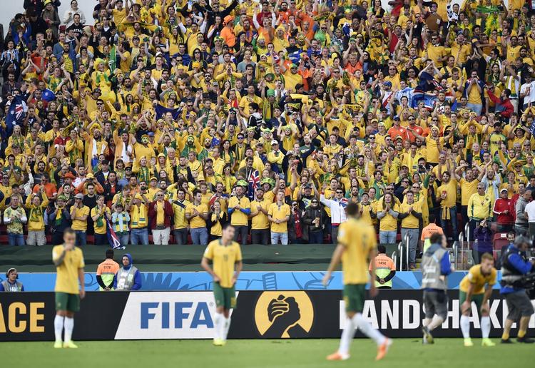 SKUFFENDE. Trods en føring på 2-1 tabte Australien til Holland. 