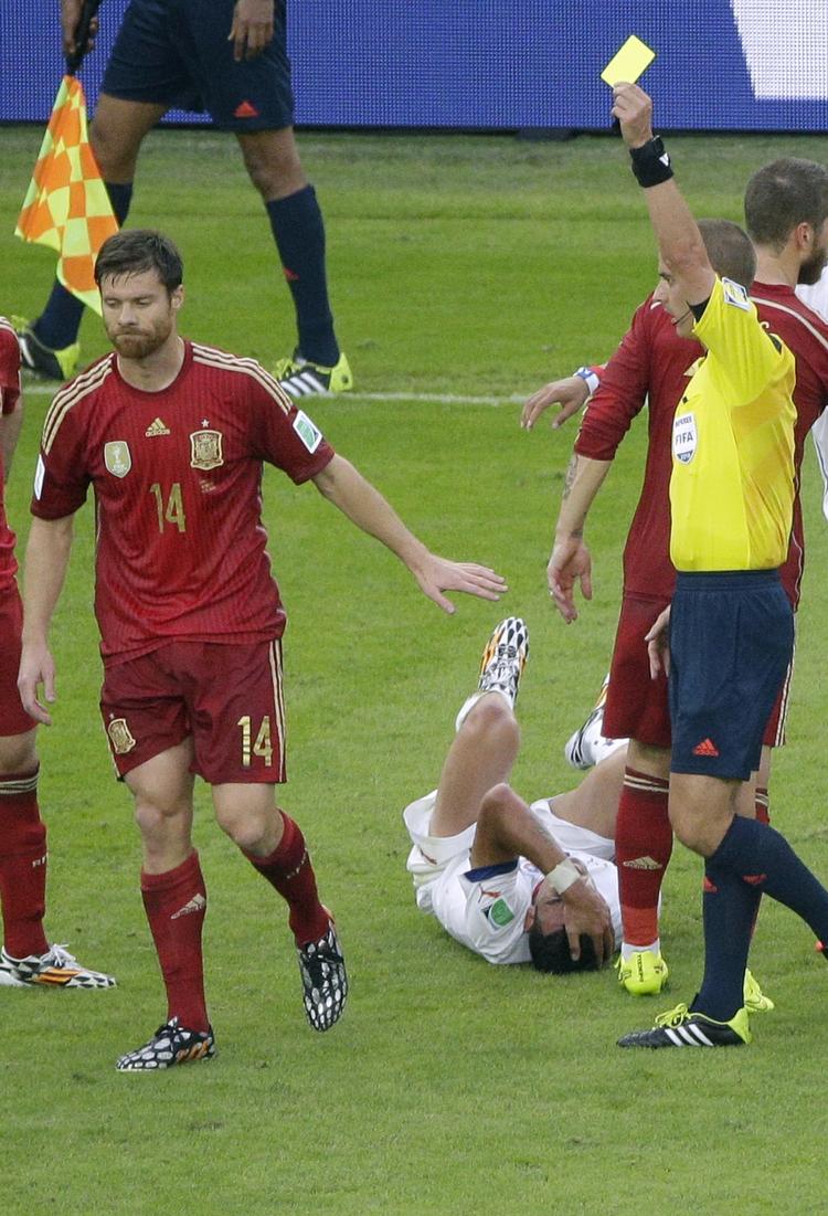 EXit. VM slutter for Xabi Alonsos vedkommende med kampen mod Australien. Det gør landsholdskarrieren nok også. 