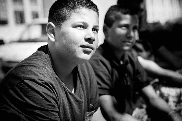 Glad. Anas Halim, 12 år, synes godt om, at den ny moske på Rovsinggade har kuppel. For det har en rigtig moske. 