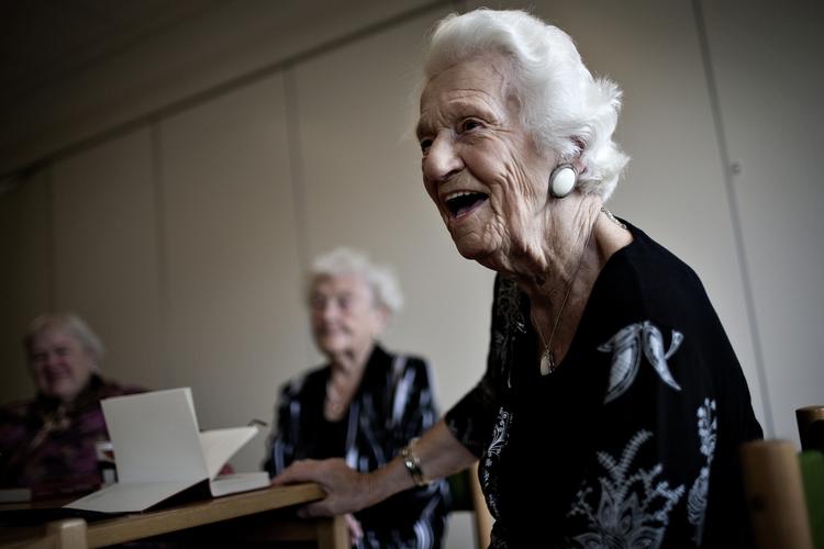 livskraft. Flere ældre under 80 år oplever, at de har et godt eller virkelig godt helbred. 