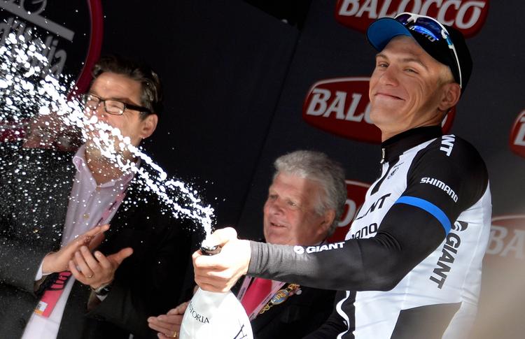 COMEBACK. Tyske Marcel Kittel fortsætter den sejrsstime, han var i gang med under Giro d'Italia, indtil han måtte trække sig på grund af sygdom. 