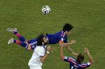 FIGHT. Japan havde spillet og kunne ikke lave målene mod Grækenland. 