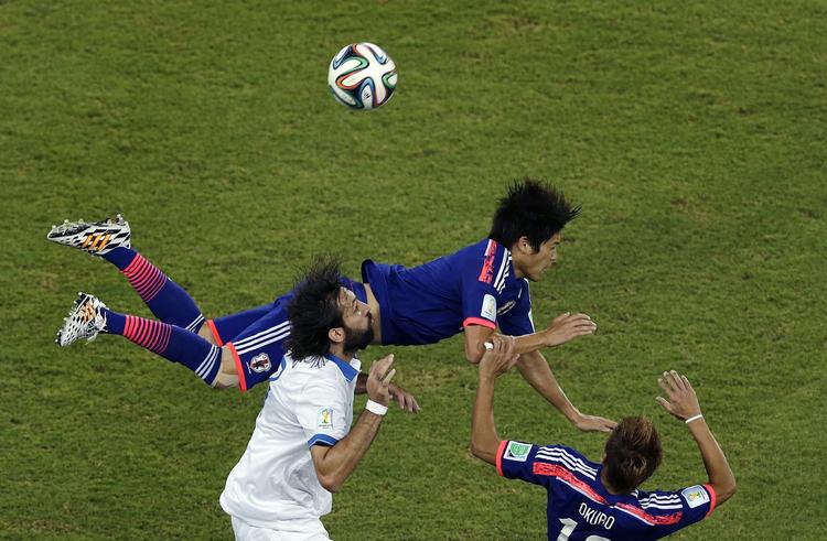 FIGHT. Japan havde spillet og kunne ikke lave målene mod Grækenland. 