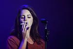 RETROROMANTIK. Lana del Rey under weekendens koncert på Northside Festival i Aarhus. 