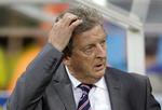 englænder. Roy Hodgson ses under kampen mod Italien, som England tabte 2-1. 