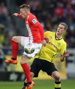 danskerklub. Niki Zimling (tv) har spillet sig ind til en fast plads på holdet i Mainz. 