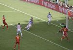 SEJRSMÅLET. Alle tre belgiske VM-mål er scoret af indskiftere, efter Divock Origi blev matchvinder med denne scoring mod Rusland. 