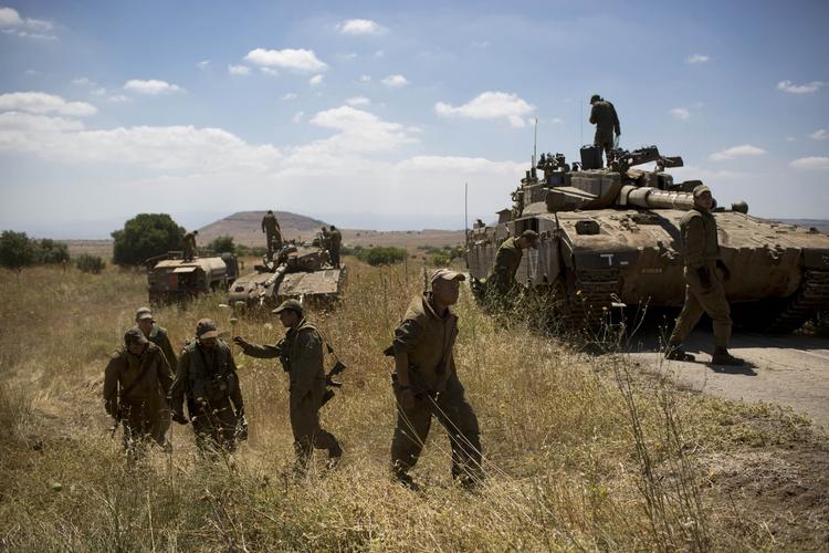 Golan. Spændingerne vokser i grænseområdet mellem Israel og Syrien, hvor den israelske hær i nat har bombet. 