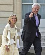 optimisme. General Electrics øverste chef, Jeffrey R. Immelt, var optimistisk forud for mødet med Frankrigs præsident, Francois Hollande, i fredags. Ved til mødet var formanden for GE i Frankrig, Clara Gaymard. 