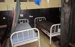 EPIDEMI. Tomme senge på Frelser-hospitalet i Monrovia i Liberia. Da sygdommen kom til stedet, flygtede personale og patienter skyndsomst. 
