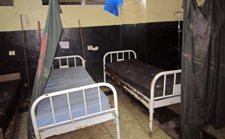 EPIDEMI. Tomme senge på Frelser-hospitalet i Monrovia i Liberia. Da sygdommen kom til stedet, flygtede personale og patienter skyndsomst. 