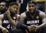 TRODSIG? Lebron James (tv) ønsker ikke længere at være bundet til Miami Heat. 