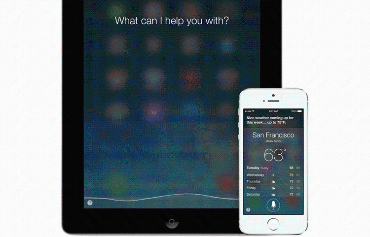 SPROG. Apple søger nu efter softwareudviklere, der kan lære den digitale assistent Siri at tale dansk. Så nu er der udsigt til at vi kan begynde at diktere sms'er og mails samt give danske talekommandoer til iPhone og iPad. (Foto: PR/Apple) 