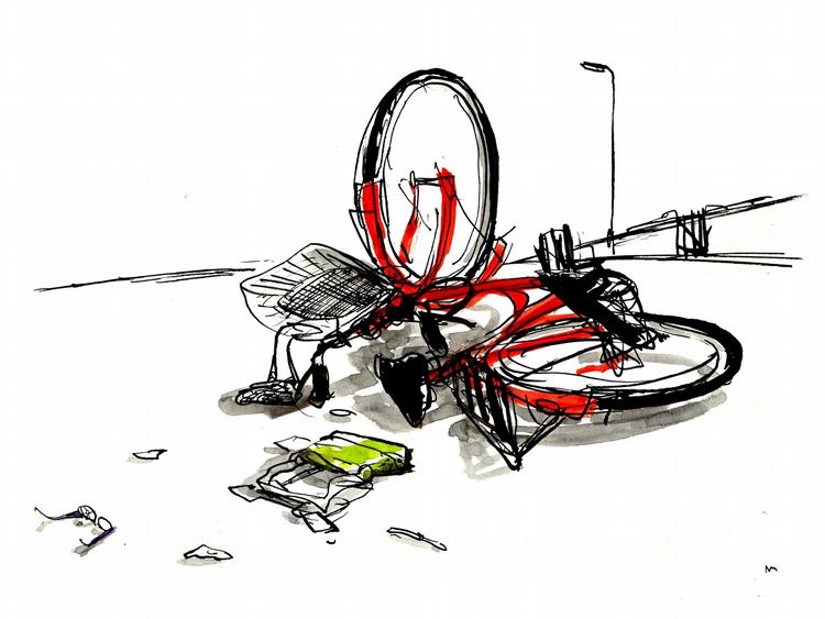 Tegning. Mette Dreyer 